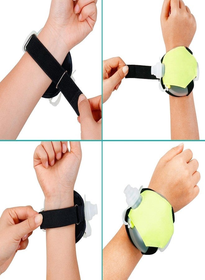 Prachit Portable Mini Wrist Water Bottles Sports Water Bottle Creative Fluorescent Color Handheld Water Bottle Outdoors Running Cycling Climbing and Gym Outdoor Activity - 200 ML - Image 4